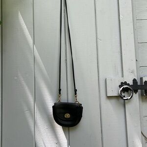 Coach Vintage Crossbody Mini Black Belt Bag 9826 USA Festival